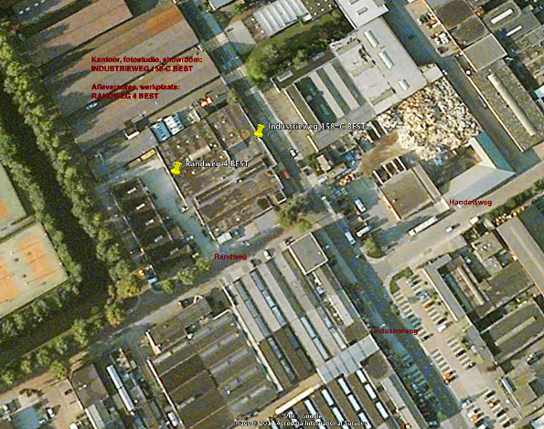 Plattegrond Best
